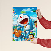 Doraemon & Friends City Flight Poster